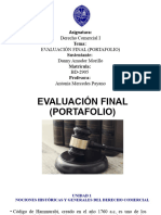 Evaluación Final (Portafolio)