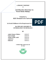 Mental - Disorder - Detection - Full and Final Report