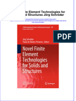 PDF Novel Finite Element Technologies For Solids and Structures Jorg Schroder Ebook Full Chapter