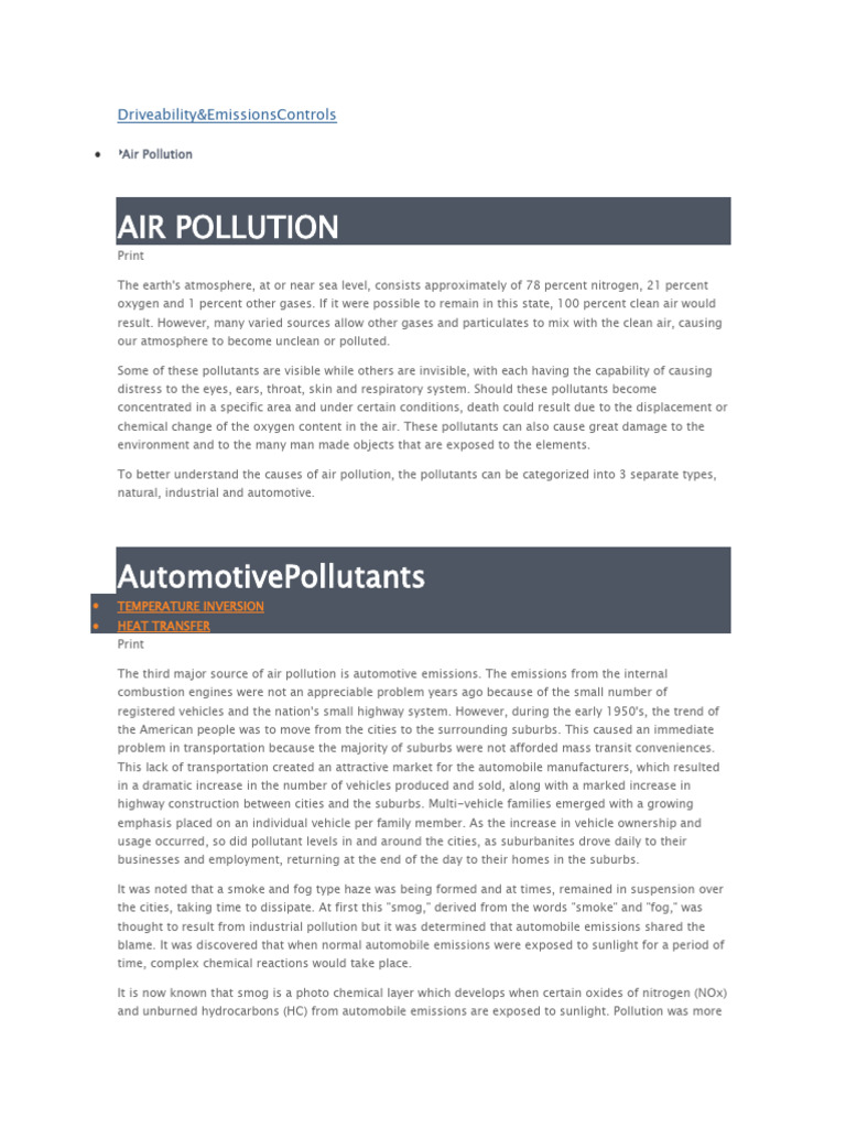 Driveability Chevy Beretta 1990 | PDF | Exhaust Gas | Carbon Monoxide