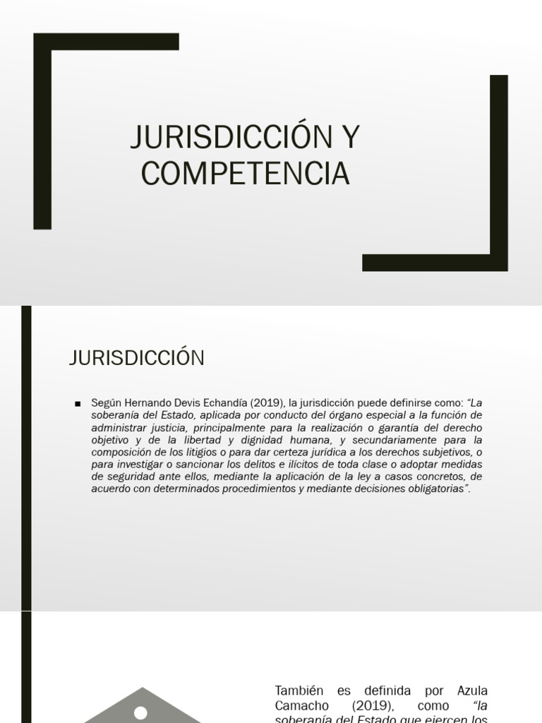 Jurisdicción y Competencia en Colombia | PDF | Judicaturas | Jurisdicción