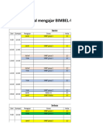 Jadwal Bimbel-US Setelah Lebaran 1445 H