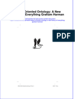 Textbook Object Oriented Ontology A New Theory of Everything Graham Harman Ebook All Chapter PDF