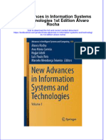 Download pdf New Advances In Information Systems And Technologies 1St Edition Alvaro Rocha ebook full chapter 