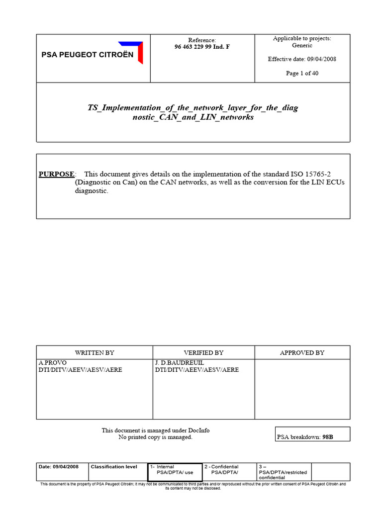 11 11302 9646322999 Ind F TS Implementation of The Network Layer For ...
