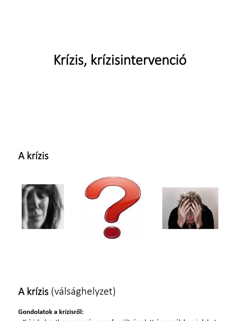 7.krízis, Krízisintervenció 1680209824 | PDF