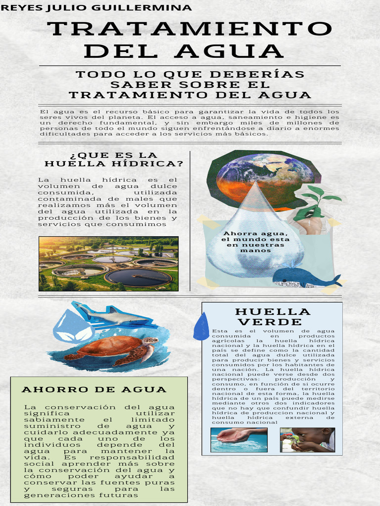 Huella Hídrica y Conservación del Agua | PDF | Agua | Ciencias de la Tierra