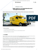 Camión Blindado - Qué Es y Su Importancia en El Transporte de Fondos - Gestión de Efectivo - Prosegur Argentina