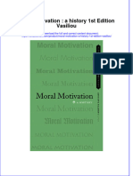 Textbook Moral Motivation A History 1St Edition Vasiliou Ebook All Chapter PDF
