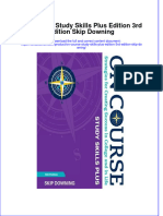 Textbook On Course Study Skills Plus Edition 3Rd Edition Skip Downing Ebook All Chapter PDF