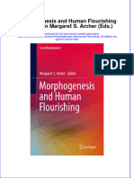 Textbook Morphogenesis and Human Flourishing 1St Edition Margaret S Archer Eds Ebook All Chapter PDF