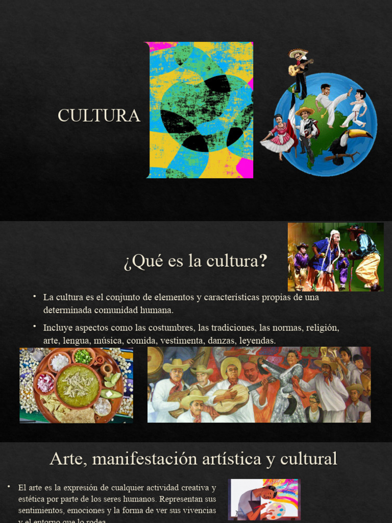 Definición y Elementos de la Cultura | PDF | Arte