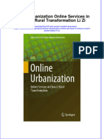 PDF Online Urbanization Online Services in China S Rural Transformation Li Zi Ebook Full Chapter
