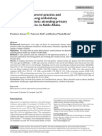 Blood Pressure Control Practice and Determinants Among Ambulatory Hypertensive Patients Attending Primary Health Care Facilities in Addis Ababa