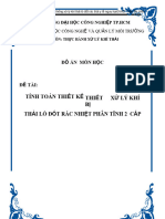 ĐỀ TÀI - TÍNH TOÁN THIẾT KẾ THIẾT BỊ XỬ LÝ KHÍ THẢI LÒ ĐỐT RÁC NHIỆT PHÂN TĨNH 2 CẤP - 665034