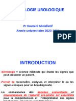 Semiologie Urologique: PR Koutani Abdellatif Année Universitaire 2023-2024