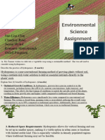 Envi Sci Assignment 1