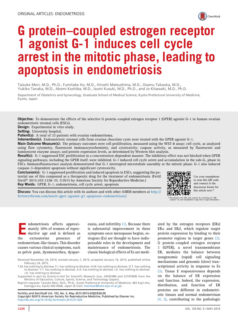 Photo inspiration: G Protein Coupled Estrogen Receptor 1 Agonist G 1 Induces Photo Inspiration