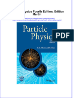 Textbook Particle Physics Fourth Edition Edition Martin Ebook All Chapter PDF