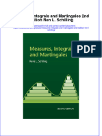 Download pdf Measures Integrals And Martingales 2Nd Edition Ren L Schilling ebook full chapter 
