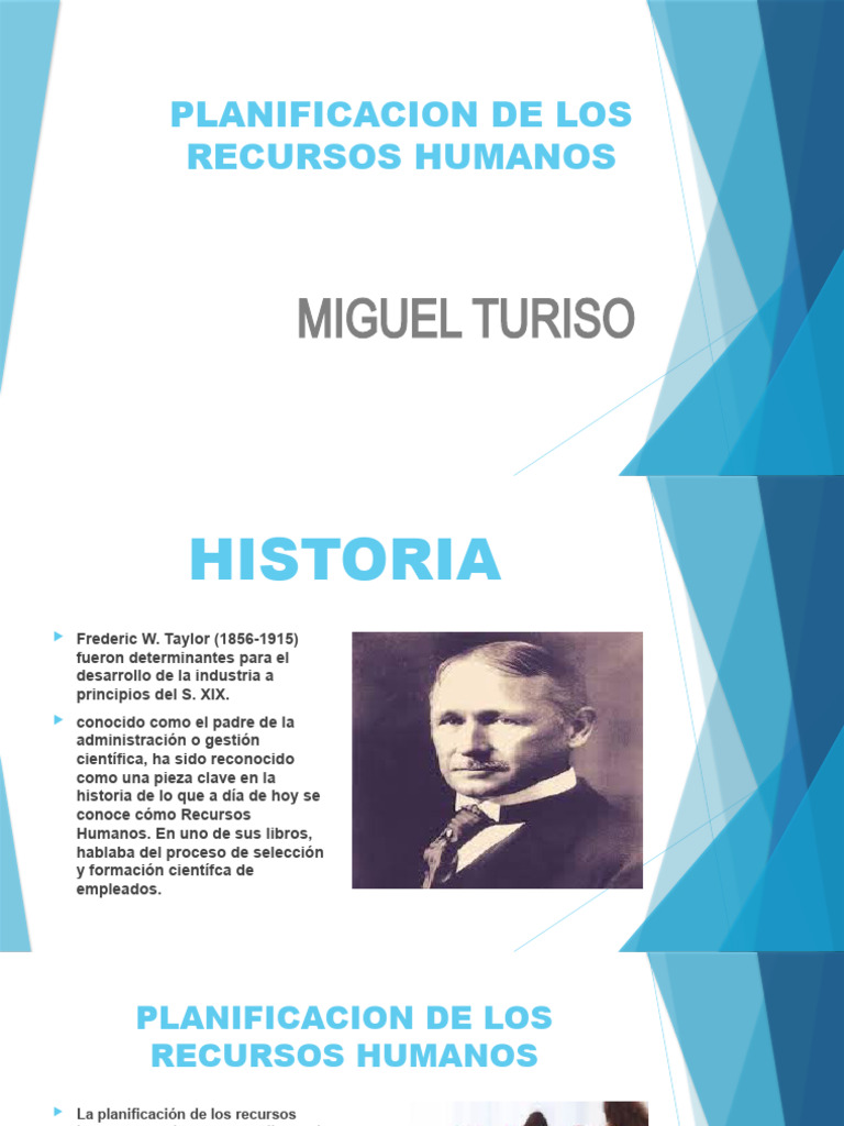 Planificacion De Los Recursos Humanos Pdf Planificación Gestión