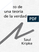 Kripke, Saul - Esbozo de Una Teoria de La Verdad