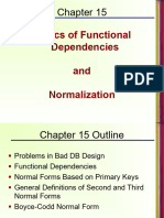 Ch15 FDs and Normalization