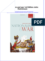 Textbook Nationalism and War 1St Edition John Hutchinson Ebook All Chapter PDF