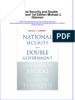 Download textbook National Security And Double Government 1St Edition Michael J Glennon ebook all chapter pdf 