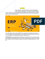-Hệ thống ERP (Enterprise resource planning - lập kế hoạch nguồn lực, quản trị tổng thể doanh