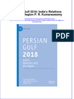 Textbook Persian Gulf 2018 Indias Relations With The Region P R Kumaraswamy Ebook All Chapter PDF