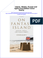 Download textbook On Fantasy Island Britain Europe And Human Rights First Edition Conor Gearty ebook all chapter pdf 