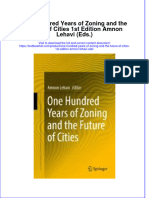 Download textbook One Hundred Years Of Zoning And The Future Of Cities 1St Edition Amnon Lehavi Eds ebook all chapter pdf 
