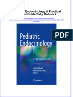 Download textbook Pediatric Endocrinology A Practical Clinical Guide Sally Radovick ebook all chapter pdf 