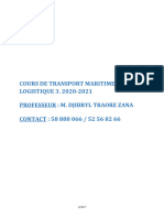 Cours de Transport Maritime Log3-2021