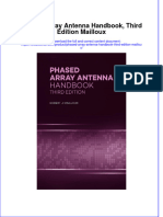 Download textbook Phased Array Antenna Handbook Third Edition Mailloux ebook all chapter pdf 