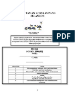 SMK Taman Kosas Ampang Selangor: Modul Science SPM (F5)