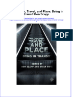 Textbook Philosophy Travel and Place Being in Transit Ron Scapp Ebook All Chapter PDF