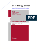 Textbook Persuasive Technology Jaap Ham Ebook All Chapter PDF