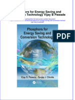 Textbook Phosphors For Energy Saving and Conversion Technology Vijay B Pawade Ebook All Chapter PDF