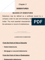 Debentures