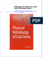 Download textbook Physical Metallurgy Of Cast Irons Jose Antonio Pero Sanz Elorz ebook all chapter pdf 