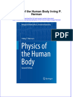 Textbook Physics of The Human Body Irving P Herman Ebook All Chapter PDF