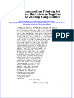 Download pdf Minor Cosmopolitan Thinking Art Politics And The Universe Together Otherwise Zairong Xiang Editor ebook full chapter 