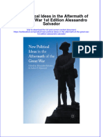 Download textbook New Political Ideas In The Aftermath Of The Great War 1St Edition Alessandro Salvador ebook all chapter pdf 
