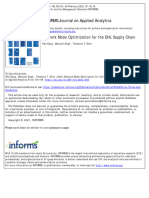 Network-Mode-Optimization-for-the-DHL-Supply-Chain