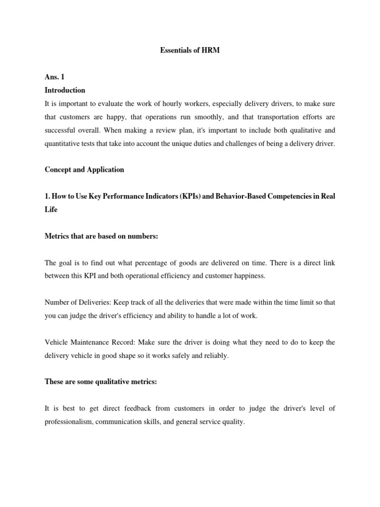 Essentials Of Hrm Pdf Performance Appraisal Employment