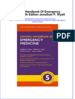 PDF Oxford Handbook of Emergency Medicine 5Th Edition Jonathan P Wyatt Ebook Full Chapter