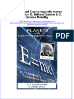 Textbook Planets and Electromagnetic Waves First Edition G Udhaya Sankar C Ganesa Moorthy Ebook All Chapter PDF