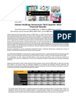 3Q-2023 Celsius-Holdings-Inc-Press-Release